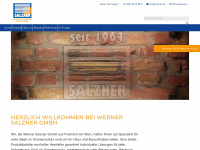 salzner.de Webseite Vorschau