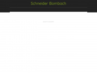 schneider-bombach.de Webseite Vorschau