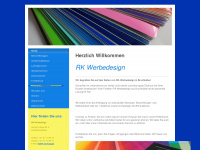 rk-werbung.com Webseite Vorschau