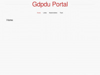 gdpdu-portal.de Thumbnail