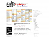 schachclub-hattersheim.de Webseite Vorschau