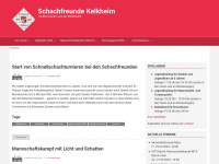 schachfreunde-kelkheim.de Webseite Vorschau