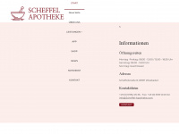 scheffel-apotheke.com