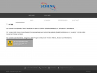 schenk-heizungsbau.de Webseite Vorschau
