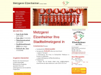 metzgerei-elzenheimer.de Webseite Vorschau
