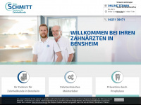 schmitt-bensheim.de Webseite Vorschau