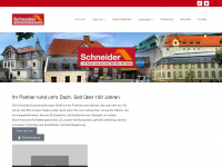 schneider-dach.de Webseite Vorschau