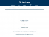 schneiders-cafe.de Webseite Vorschau