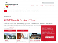 zimmermann-fenster.de Webseite Vorschau