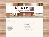 schreinerei-kuntz.de Webseite Vorschau