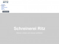 schreinerei-ritz.de Webseite Vorschau