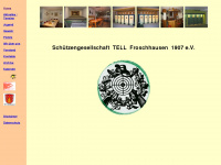 tell-froschhausen.de Webseite Vorschau