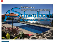 schwalbach-schwimmbadbau.de Webseite Vorschau