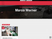 marco-werner.de Webseite Vorschau