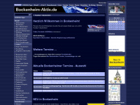 bockenheim-aktiv.de Webseite Vorschau