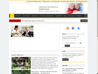 seniorenwohngemeinschaft.com Webseite Vorschau
