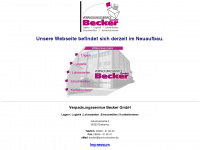 service-becker.de Webseite Vorschau