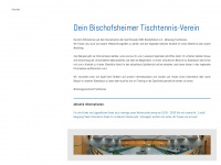 tischtennis-sfb.de Webseite Vorschau