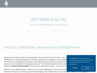 sfk-seilzuege.de Webseite Vorschau