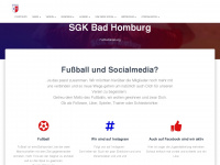 sgk-fussball.net Webseite Vorschau