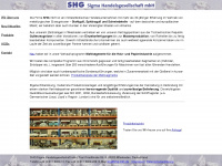 shg-mbh.de Webseite Vorschau
