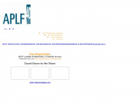 aplf.com Webseite Vorschau