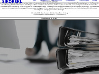 sikorski-ffm.de Webseite Vorschau