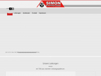 simon-bedachungen.de Webseite Vorschau