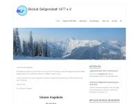 skiclub-seligenstadt.de Webseite Vorschau