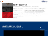 solidtec.de Webseite Vorschau