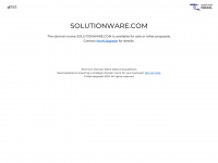 solutionware.com Webseite Vorschau