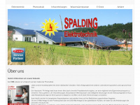 spalding-elektro.de Webseite Vorschau