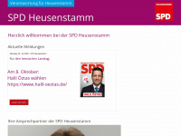 spd-heusenstamm.de Webseite Vorschau