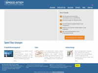 speedstep.de Webseite Vorschau