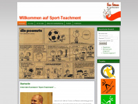 sport-teachment.de Webseite Vorschau