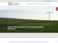 stadtwerke-biedenkopf.de Webseite Vorschau