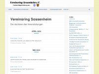 vereinsring-sossenheim.de Webseite Vorschau