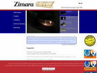 zimara.com Webseite Vorschau