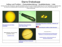 starre-endoskope.de Webseite Vorschau