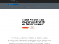 steuerbüro-hilz.de Webseite Vorschau