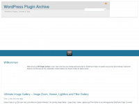 wp-plugin-archive.de Webseite Vorschau