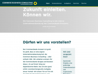 commerz-business-consulting.de Webseite Vorschau