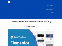catswhocode.com Webseite Vorschau
