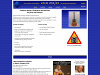 ursa-major.de Webseite Vorschau