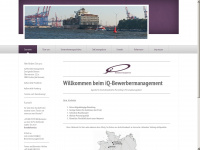 iq-bewerbermanagement.de Webseite Vorschau