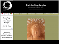 buddhaweg.de Webseite Vorschau