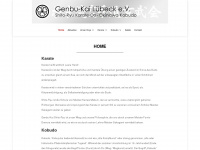 genbu-kai.de Webseite Vorschau