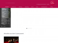 cusanuswerk.de Webseite Vorschau