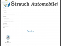 strauch-automobile.de Webseite Vorschau