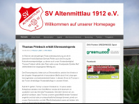 sv-altenmittlau.de Webseite Vorschau